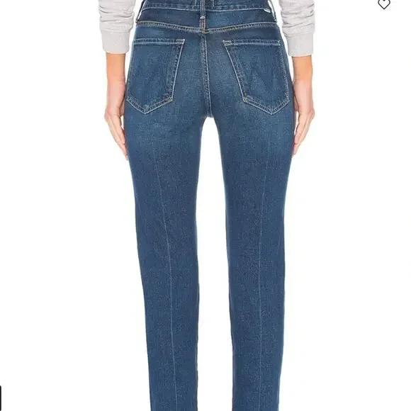 Mother Jeans The Saint Dark Wash 28 Revolve USA - Picture 3 of 8